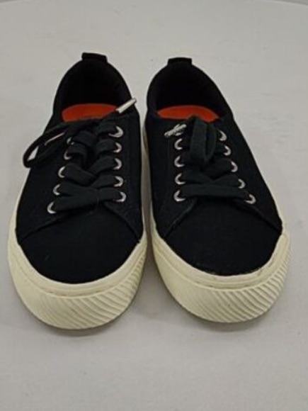 Quince Black Canvas Low-Top Sneakers With Cream Sole